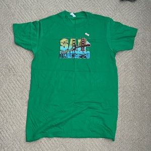 Green San Francisco short sleeved t-shirt